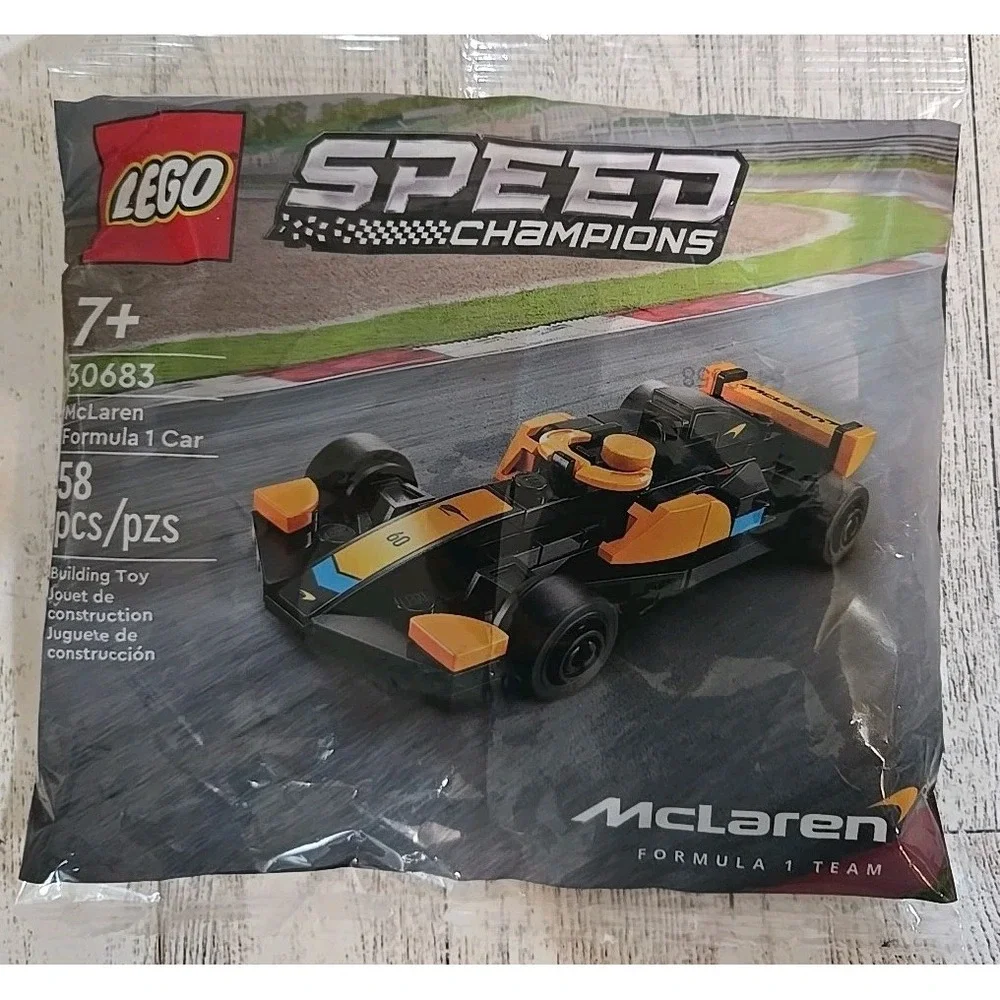 Lego 30683 30663 McLaren Formula 1 Team & Space Hoverbike Lot of 2 NEW